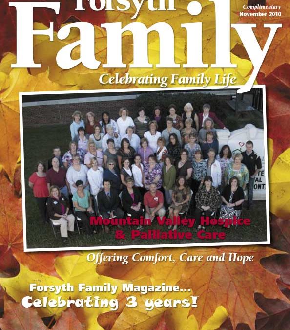 Ian’s Body Works…in Forsyth Family Magazine November 2010