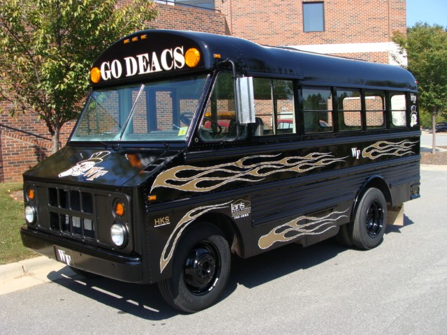 The WFU (Wake Forest University) Tailgater Bus